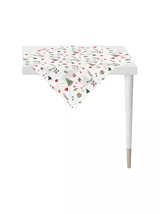 APELT | Weihnachts Mitteldecke 88x88cm SEASON Weiss | 